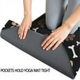 thumbnail image 3 of Paw Prints and Bones Hot Yoga Mat Towel Non Slip for Hot Yoga - Quick-Drying Yoga Mat Cover with 4 Corner Pockets with Travel Bag - Hot Yoga Towel Non Slip Grip Moisture Wicking Sweat 70"x26", 3 of 6