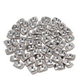 thumbnail image 1 of OULII 50Pcs Aluminum Profile T Nut for Assembly Silver Durable Usage Positioning, 1 of 4