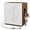 Walnut, variant on Unipaws Extra Large Cat Litter Box Enclosure, Tall Wooden Cabinet with Charging Station for Self-Cleaning and Automatic Litter Boxes, Dog Proof Hidden Cat House for Top Entry Litter Box, White Oak