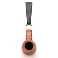 thumbnail image 2 of Pipa para Fumar, Exquisita Pipa de Tabaco Recta Tubería de Tabaco de Madera Bruyere de 3 Anillos Hec pa de cigarros el Regalo Perfecto pipas para fumar Spptty coleccionables, 2 of 6