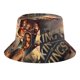 thumbnail image 5 of el rey de reyes Sombrero bucket para adultos, gorra de protección solar, sombrero de pescador plegable para viajes al aire libre, pesca y actividades de verano, 5 of 6