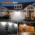 thumbnail image 3 of GD203-2 Outdoor Solar Light with Motion Sensor, IP65 Waterproof Outdoor Light for Garden, Garage, Patio, 2 Pack, 3 of 5