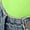 Green, variant on LWavelet Womens Plus Size One Shoulder Short Sleeve Top Twist Fitted Summer Daily Casual Comfortable Blouse White S