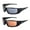 Black, variant on Liberator Golf Sport Sunglasses 2 Pair Black Frame w/Smoke Lens & Amber Lens