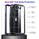 thumbnail image 4 of Funda de teléfono Temdan a prueba de agua IP68 para iPhone 16e 6.1, color morado, 4 of 7