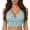 Light Blue, variant on Women's Lace Pullover Bra Without Underwire Back Closure Comfort Daily Underwear