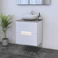 thumbnail image 2 of Estelle 2S 60 Floating Bathroom Vanity (24" Width), 2 of 6