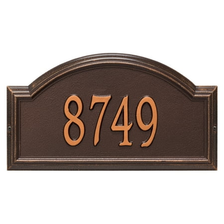 Whitehall 1 Line - Personalized Whitehall Products Providence Arch One Line Wall Plaque in Antique Copper