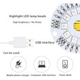 thumbnail image 4 of 3D Stereoscopic Paper Carving Lamp, DIY Warm Light Origami Lamp with Remote Control, Homemade Small Table Lamp Creative Bedroom Bedside, 4 of 5