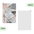 thumbnail image 2 of Werpe Marble Geometric Design Copper Lines Premium Golf Towel Father's Day Microfiber 2PC, 2 of 7