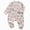A103-Light Gray, variant on NIEWTR 12-18 Months Unisex Baby Baby Long Sleeved Newborn Toddler Boys And Girls Baby Romper Pajamas Crawling Clothes Winter Fall One-Piece Romper,A103-Orange