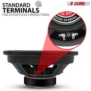 8 Inch Subwoofer Speaker 1000W Combined Peak 4Ohm Replacement Car Bass Sub Woofer