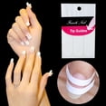 thumbnail image 2 of 48 Pcs French Manicure Nail Art Tips Form Guide Sticker Polish DIY Stencil οκ A3C7, 2 of 8