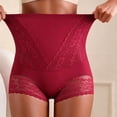 thumbnail image 4 of Qingpeng Stylish Women High Waist Lace Shapewear Briefs Elastic Hip Lifting Breathable Shaping Underwear Size M-XXXXXL, 4 of 6