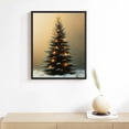 thumbnail image 2 of NJSTORE Framed Vintage Christmas Tree Canvas Wall Art, Christmas Tree Painting Poster,  Modern Framed Canvas Prints Wall Art with Black Border - Ideal for Living Room Bedroom Home Office Decor, 2 of 4