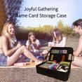 thumbnail image 2 of Carrying Case for Nintendo Switch, All-in-One Travel Bag with Shoulder Strap，Switch accessories travel storage bag with adjustable dividers，Outdoor game card carrying case, 2 of 10