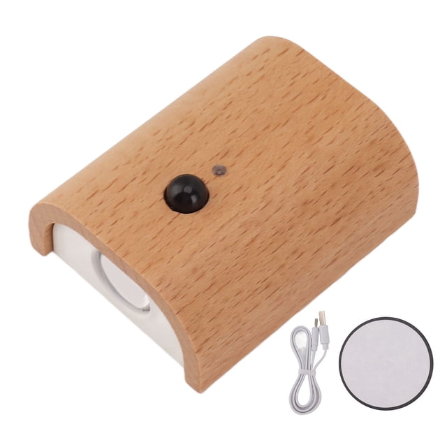 <p>Stair Light, Night Light Long Battery Life USB Rechargeable Beech Wood With Motion Dusk To Dawn Sensor For Hallway</p>