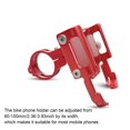 thumbnail image 3 of Aluminio Para Teléfonos De Bicicleta Soporte Giratorio Para Teléfonos De Bicicleta Soporte De Bicicleta Ajustable Soporte De Teléfono De Bicicleta Estable Soporte De Manillar De Ciclismo Yuarrent OD010039-02, 3 of 7