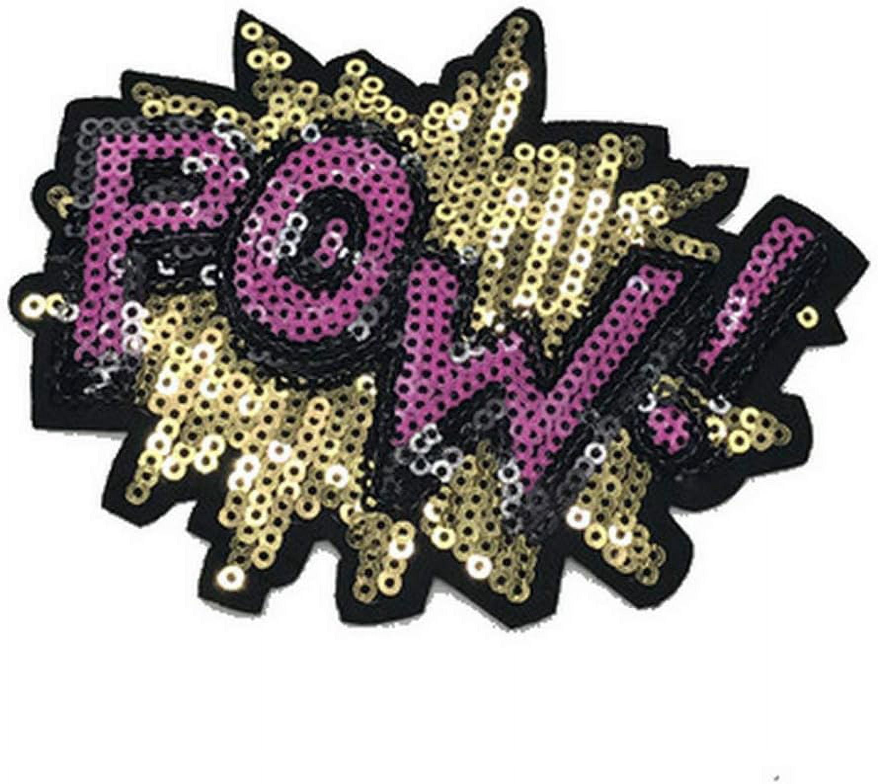 7 Pcs Purple Blue Embroidered Patches Lip/Lipstick Iron On Patch Sewing On Sequins DIY Clothes Applique Garment Motif Woman Girl Brand Patch (Purple)