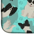 thumbnail image 4 of Carolines Treasures MLM1081DDM 21 x 14 in. Blue, Black & Whtie Papillon Dish Drying Mat, 4 of 5