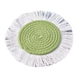 thumbnail image 5 of Guiexla Cup Mat Highly Absorbent Braided Drink Coaster Solid Color Heat-Resistant Reusable Woven Coaster Cup Pad, 5 of 8