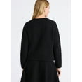 thumbnail image 3 of Free Assembly Women's Nubby Cardigan with Welt Pockets, Midweight, Sizes XS-XXL, 3 of 5