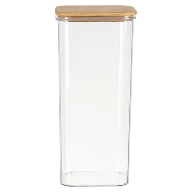 750/1500ml Food Storage Jar Transparent Multifunctional Large Capacity Leakproof with Lid Moisture-proof Food Grade Grain Cereal Storage Container Fridge Organizer Kitchen Supplies