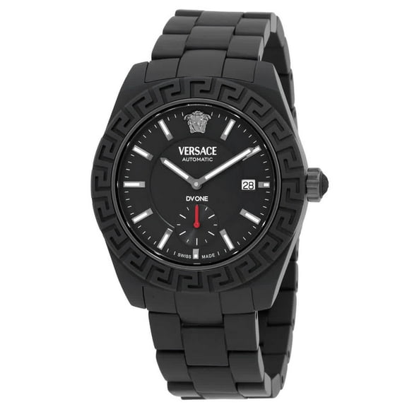 Versace DV One Automatic Black Dial Men's Watch VE7K00123