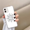 thumbnail image 2 of Sun and Moon Case Compatible with iPhone 11,Unique Art Design TPU Bumper Cover Case, 2 of 6