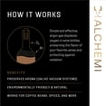 thumbnail image 4 of Viski Alchemi Natural Argon Wine Preserver, Wine Accessories, Home Bar, 4 of 9