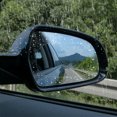 thumbnail image 2 of Unique Bargains 2pcs 150 x 98mm Oval Vehicle Rearview Mirror Anti Rain Film Waterproof Clear Sticker, 2 of 4