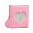 thumbnail image 2 of 2Pieces Cute 3 inch Photo Card Holder Love Heart Photocard Binder Collectbook Pockets, Picture Album for Women Pink and White, 2 of 5