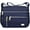 Navy Blue, variant on Women’s Shoulder Bag Roomy Multiple Pocket Crossbody Bag Waterproof Shoulder Purse Lightweight Messenger Satchel