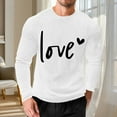 thumbnail image 2 of Pyjama pour Hommes, Chemise Décontractée Ample à Manches Longues Imprimée pour la Maison, Haut pour Hommes, 2 of 8