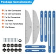 thumbnail image 5 of Stair Tread Template Tool 9"to54" Adjustable Length for Stair Treads Blue, 5 of 6
