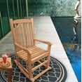 thumbnail image 5 of Seven Seas Teak Salvador Outdoor Patio Rocking Chair made from A-Grade Teak Wood, 5 of 5
