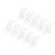 thumbnail image 1 of 10pcs Dental Impressions Tray Disposable Transparent Teeth Holder Impressions Tray for Dental Care Lower Left Upper Right Tooth, 1 of 4