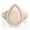Nude, variant on Oversize Pear Silicone Ring with Metal Frame & Stones by Rinfit