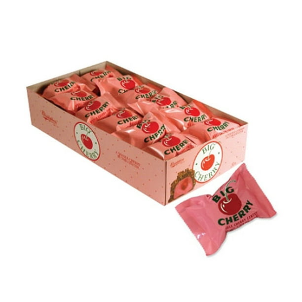 Christophers Big Cherry Candy Bar, (Pack of 24)