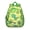 Green, variant on Backpack Featuring Detailed T Rex Illustrations with Durable Water Resistant Material and Adjustable Straps for Travel, Fitness and Outdoor Activities
