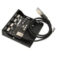 thumbnail image 4 of Panel Frontal De PC PCIE A USB 3,0, Compatible Con Intercambio En Caliente, Antiinterferencias, 5 Gbps, Panel Frontal De 3,5 Pulgadas, Transmisión Estable De Concentrador USB Para ANGGREK PCIE to USB 3.0 PC Front Panel, 4 of 8