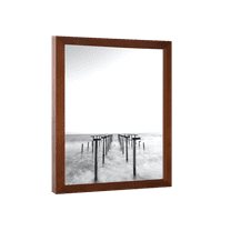 6x4 Picture Frame Brown Wood Modern for 6x4 Poster Frame