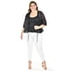 thumbnail image 5 of Ensamble tipo kimono con blusa básica Roman Fashion / Tallas Extras, 1892 (Negro) negro 40, 5 of 7