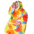 thumbnail image 4 of TheFound Women Wearable Blanket Long Sleeve Hooded Sweatshirt with Pocket, 4 of 9