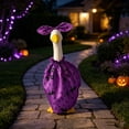 thumbnail image 5 of AZXY HalloweenPorch Goose Outfit, Fits 23‑Inch Porch Goose Statue, Witch‑Themed Goose Clothing, Goose Cloth, Fall Costume for Cement Plastic Goose, Outdoor Yard Patio Garden Porch Decor, 5 of 8