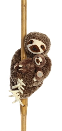 baby sloth stuffed animal realistic