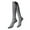czb# Grey885, variant on Wool Socks For Women Fishnet Stockings Hollow Out Mesh Thigh High Socks Solid Stretchable Comfortable Sheer Knee High Socks Casual Breathable Socks,Grey,One Size