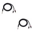 thumbnail image 1 of Bearachild Cable de audio OFC Conductor de cobre libre de oxígeno Carcasa de aleación de aluminio Adaptador fácil de aplicar Alambre de PVC Type2 NO2, 1 of 6