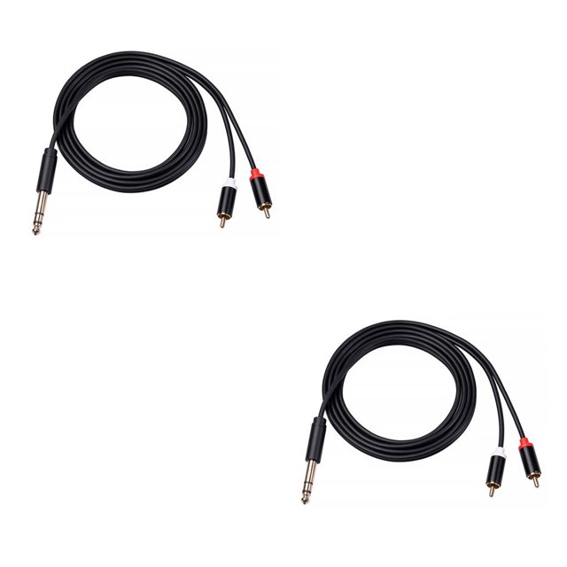 Bearachild Cable de audio OFC Conductor de cobre libre de oxígeno Carcasa de aleación de aluminio Adaptador fácil de aplicar Alambre de PVC Type2 NO2