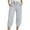 113-Grey, variant on LIIPEE Casual Pants For Women Solid Color Elastic High Waist Drawstring Mid-Calf Sports Trousers Pants With Pockets Female Stylish Office Attire Pants,Beige,L